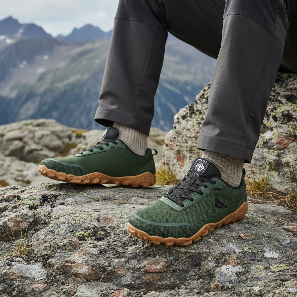 Impakto Barefoot Earthen Outdoor Trekking Shoes