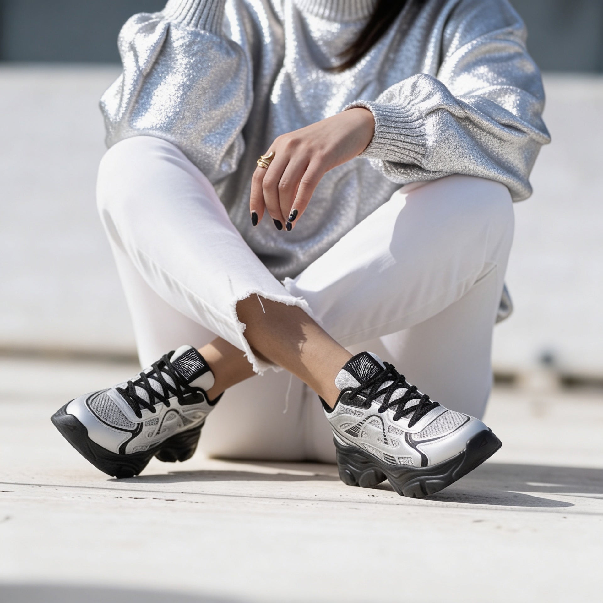 Impakto Silverline Chunky Sneakers