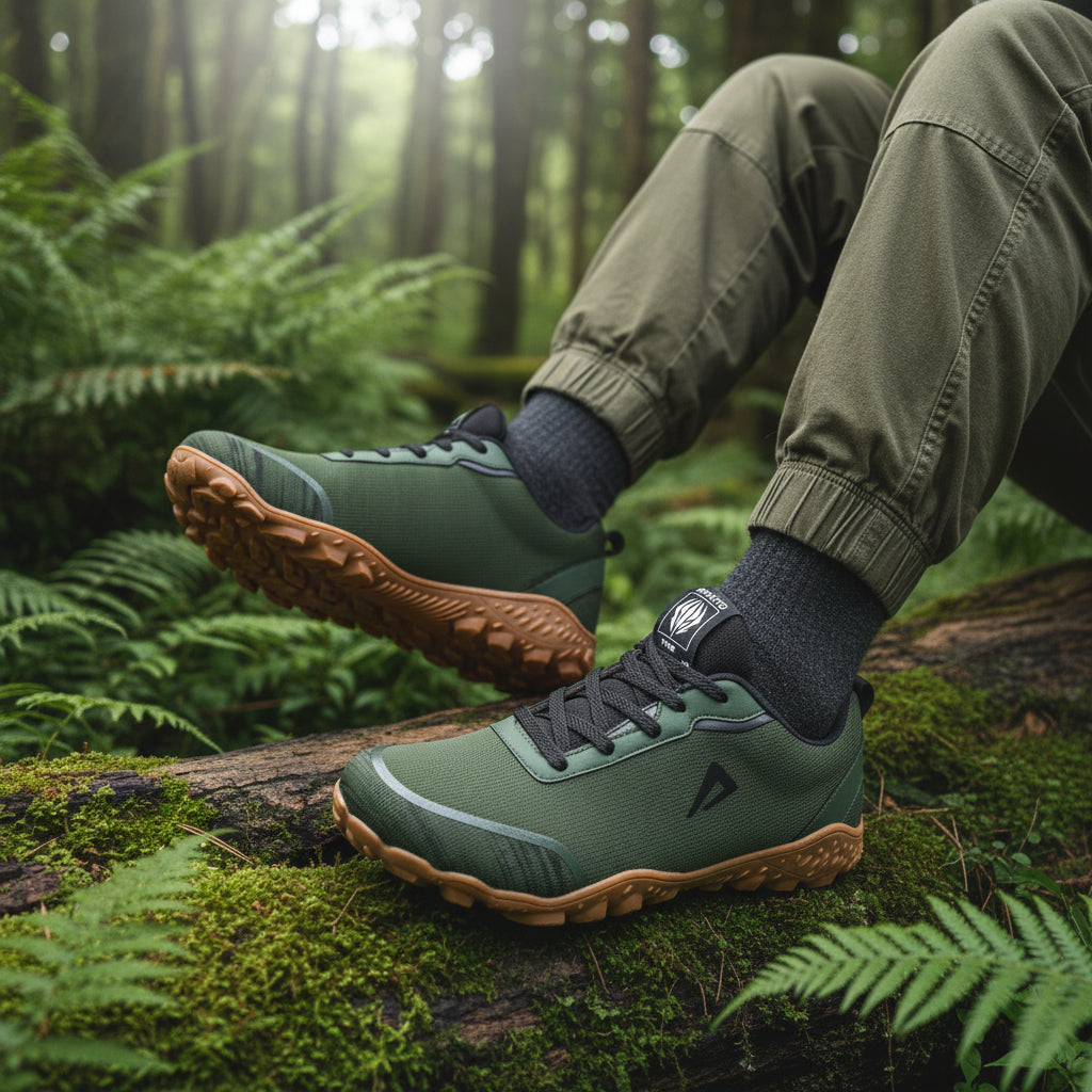 Impakto Barefoot Earthen Outdoor Trekking Shoes