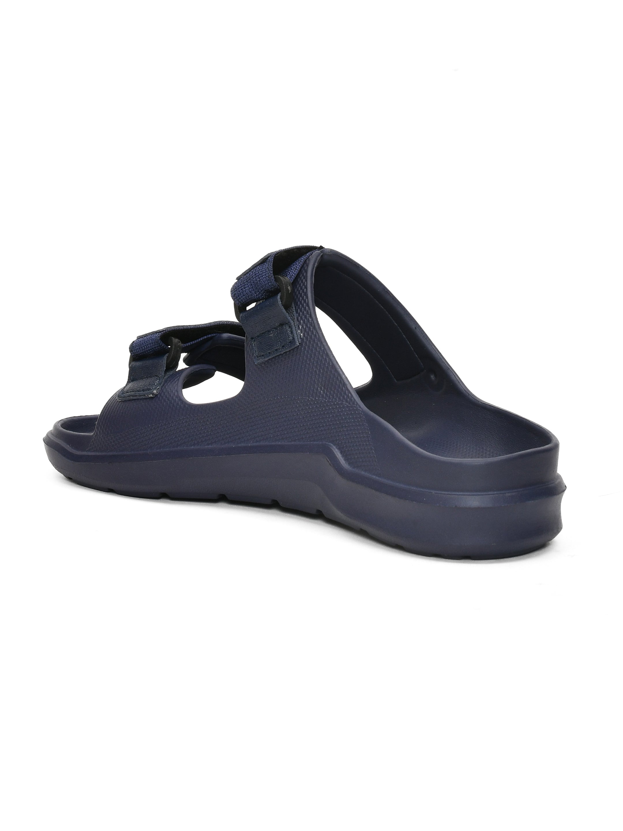 Impakto Mens Arch Support Velcro Dual Strap Slides