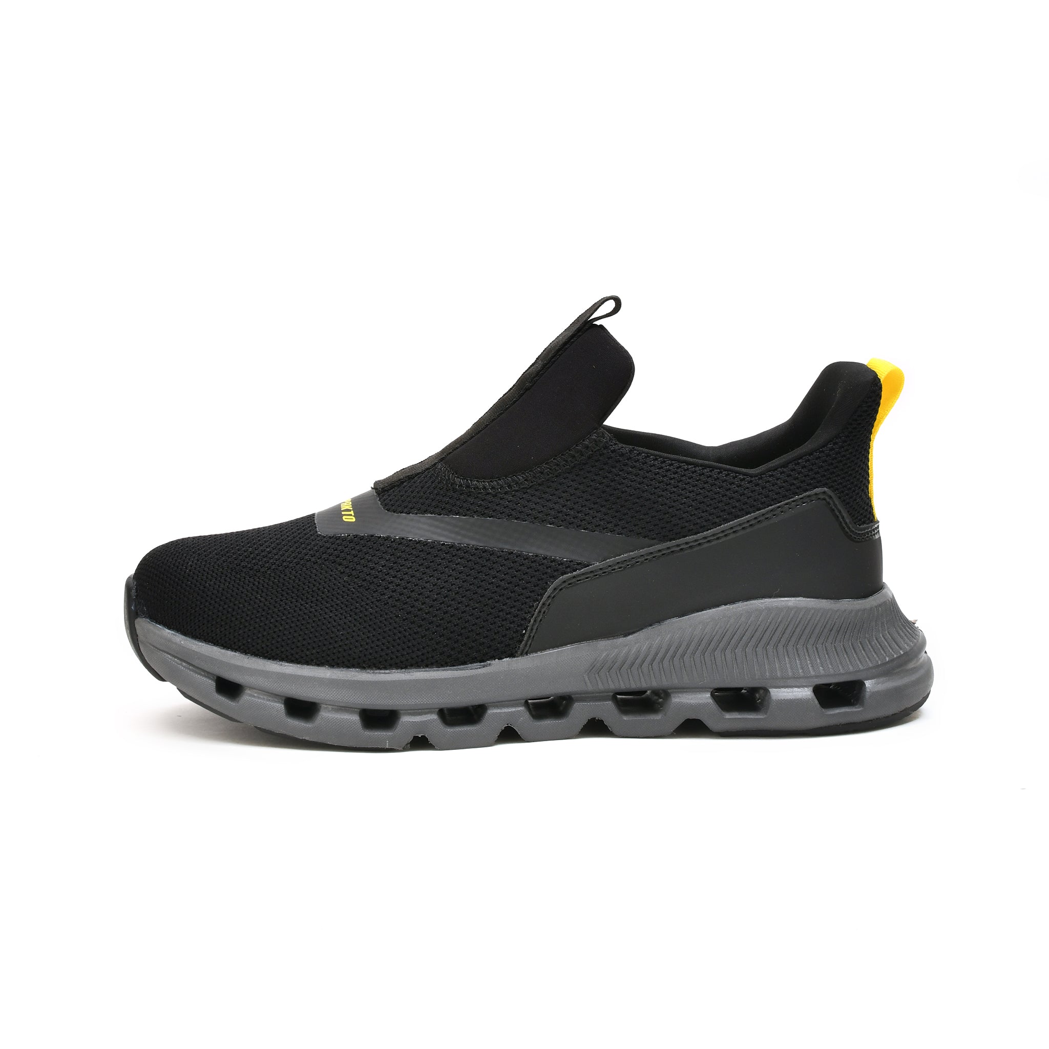 Impakto Air Bounce Hands Free Men's Black Sneakers