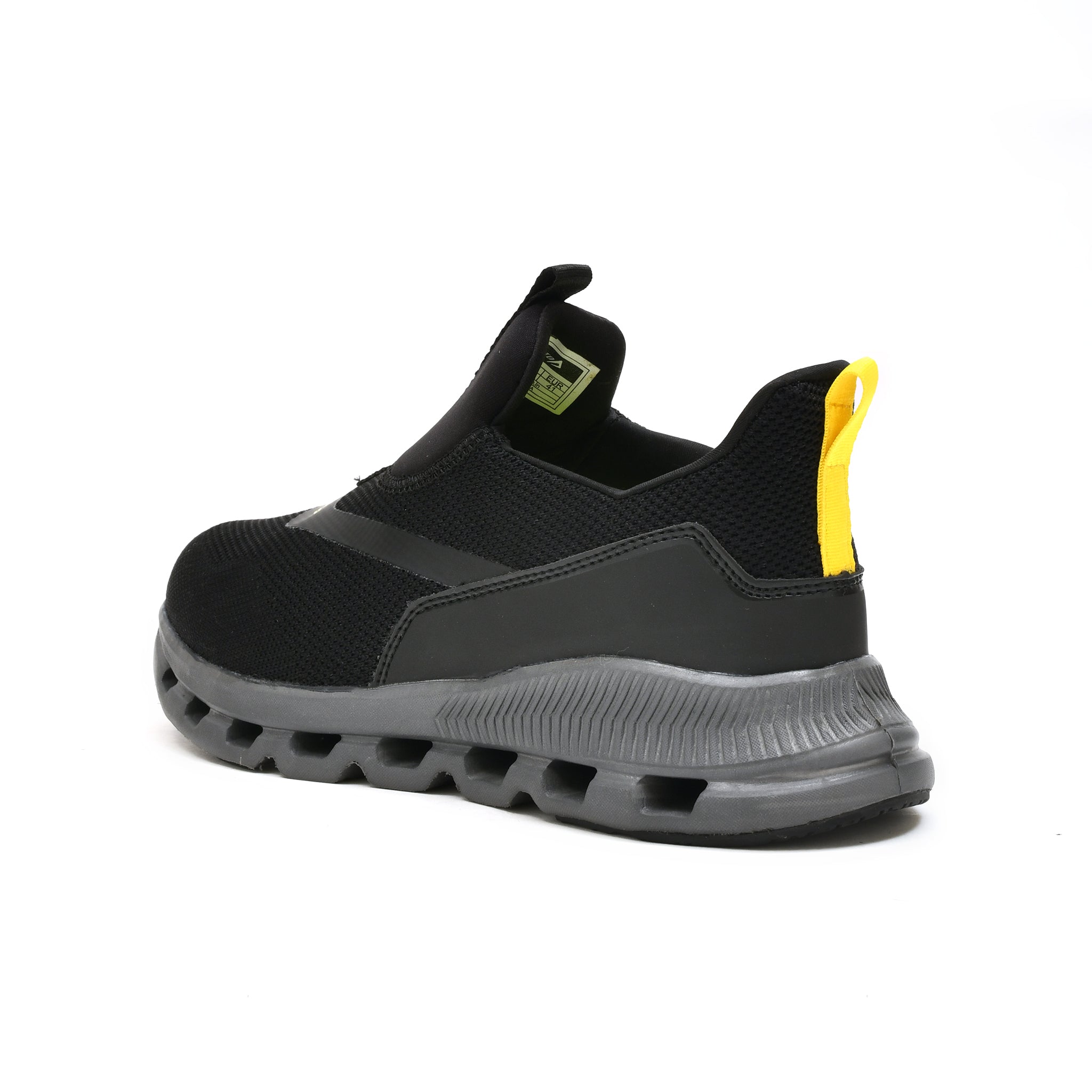 Impakto Air Bounce Hands Free Men's Black Sneakers