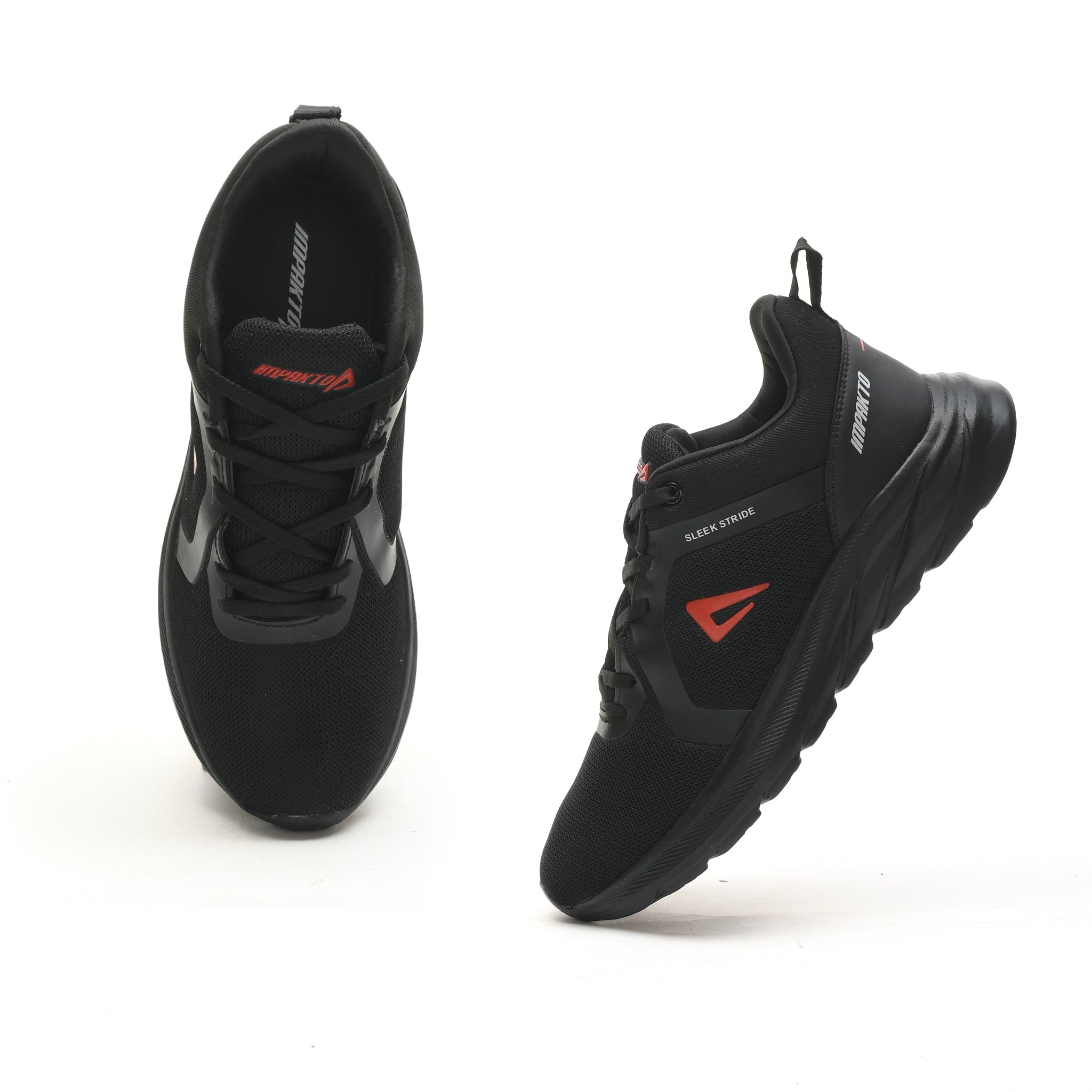 Impakto  Aqua Grip  Men's  Black Running Shoes