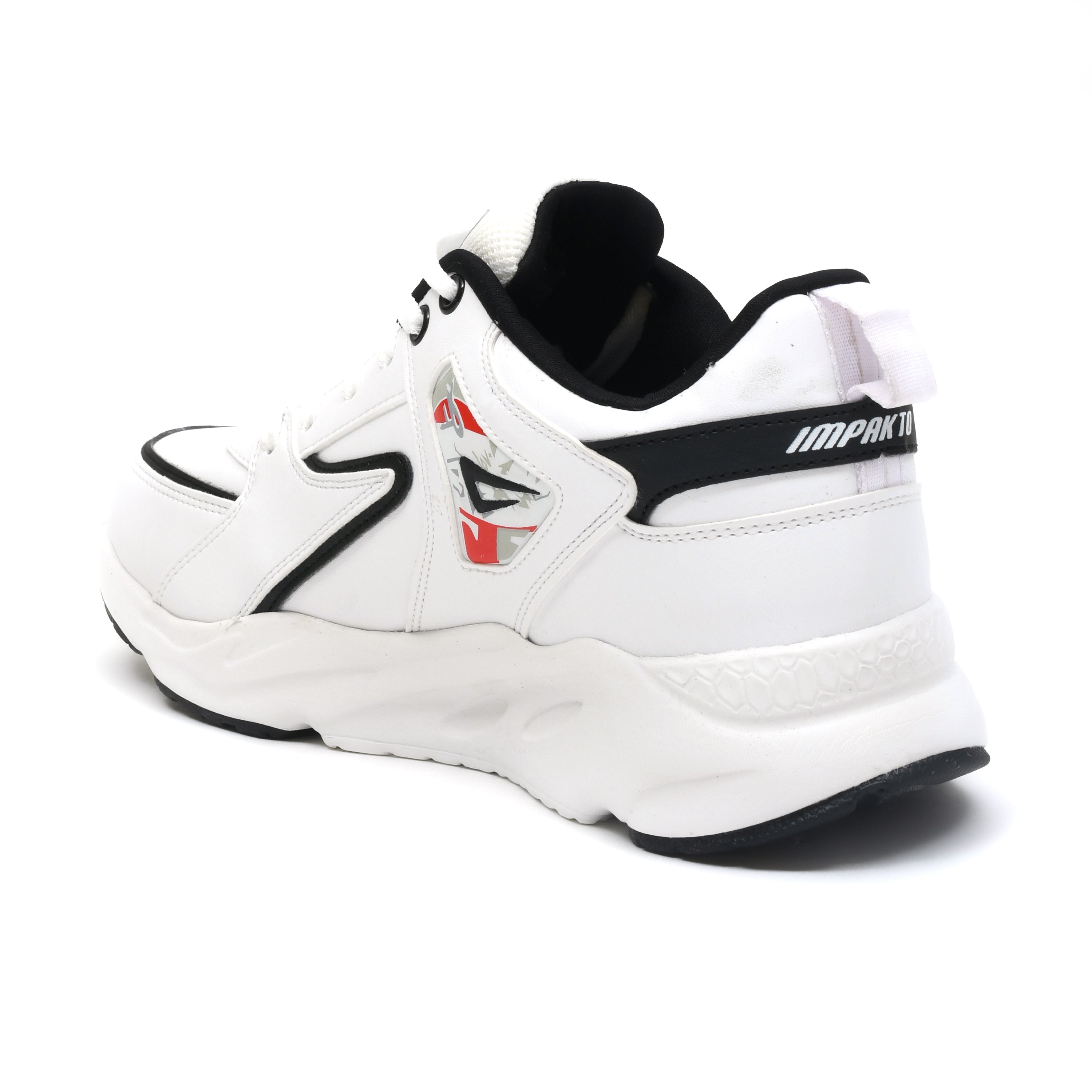Impakto Astral White Men's Running Shoes