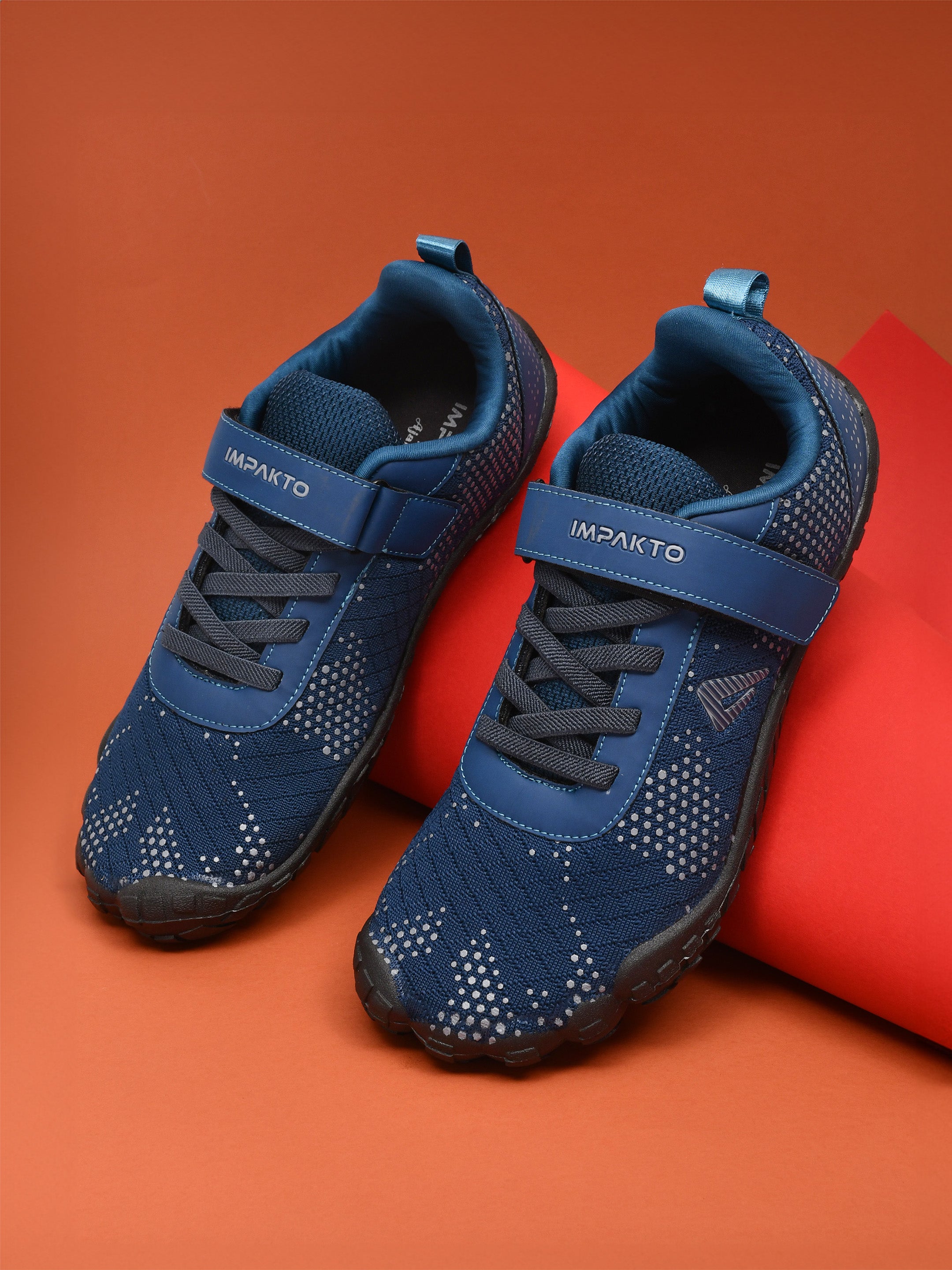 Impakto Barefoot for Wide Feet Shoes for Unisex Navy AS3286