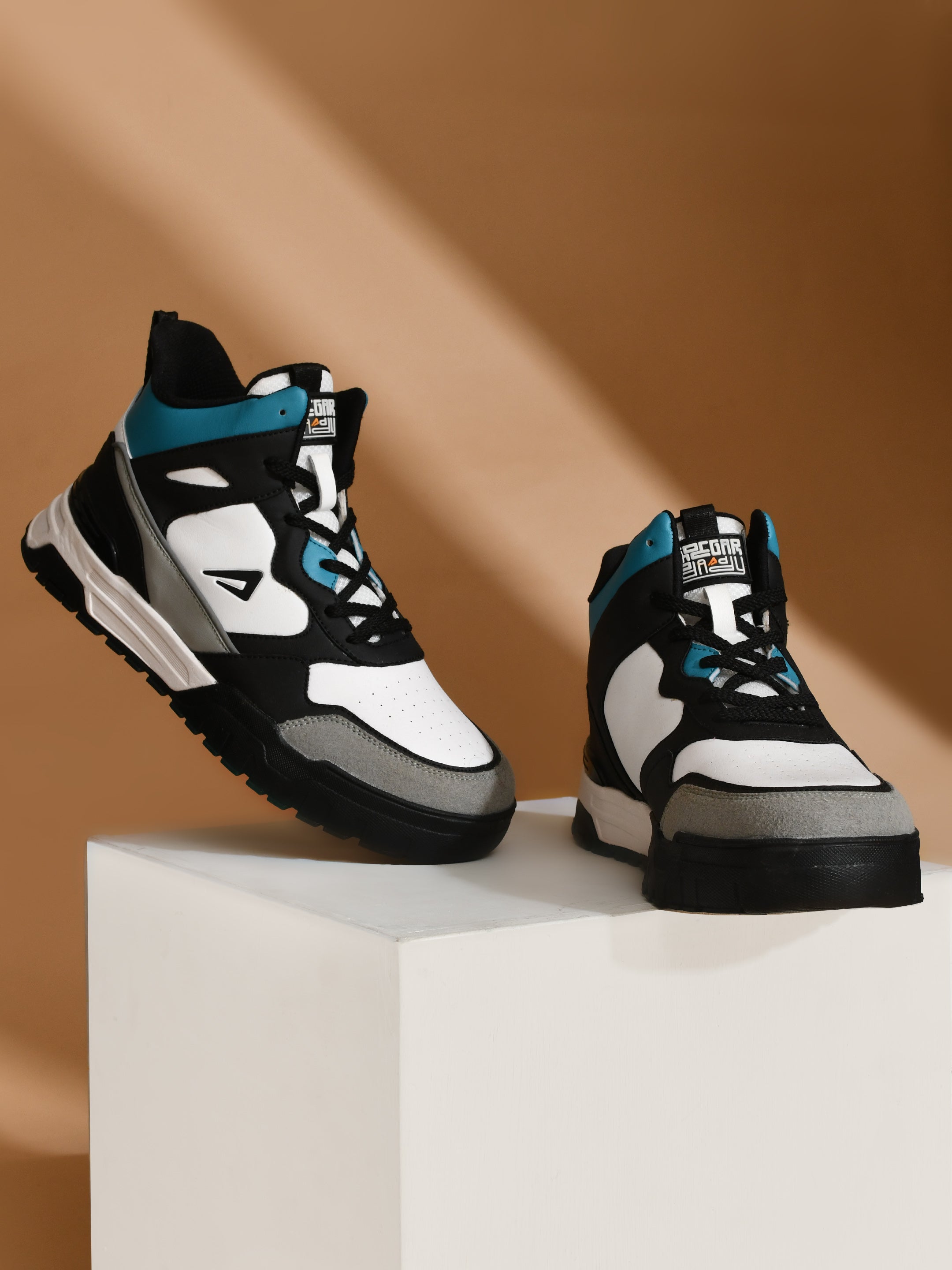 Impakto Shoegardaddy Men's Teal Sneakers - AS3332