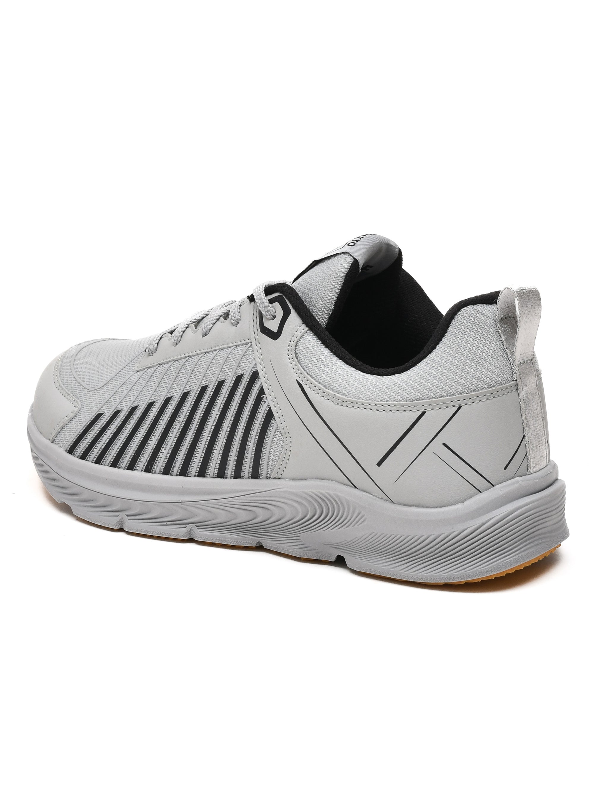 Impakto Men's Grey Court Shoe - AS3387