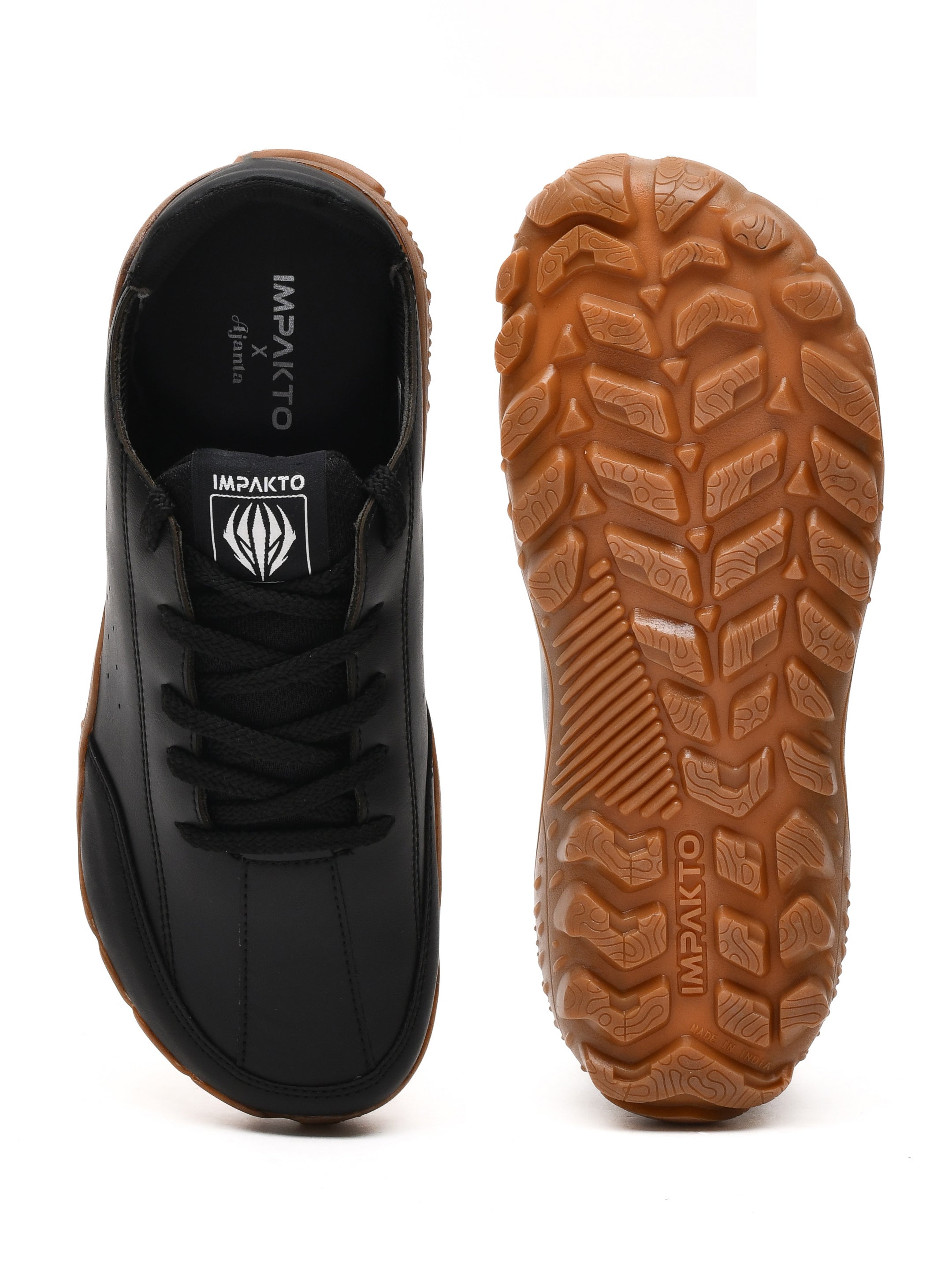 Impakto Outwork Men’s Classic Black Barefoot Shoe- AS3439