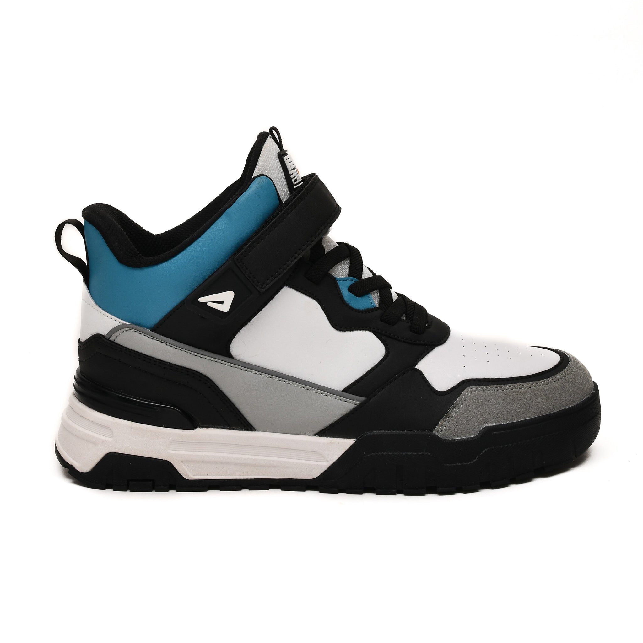 Impakto Shoegardaddy Men’s Teal Velcro High-Top Sneakers – AS3335