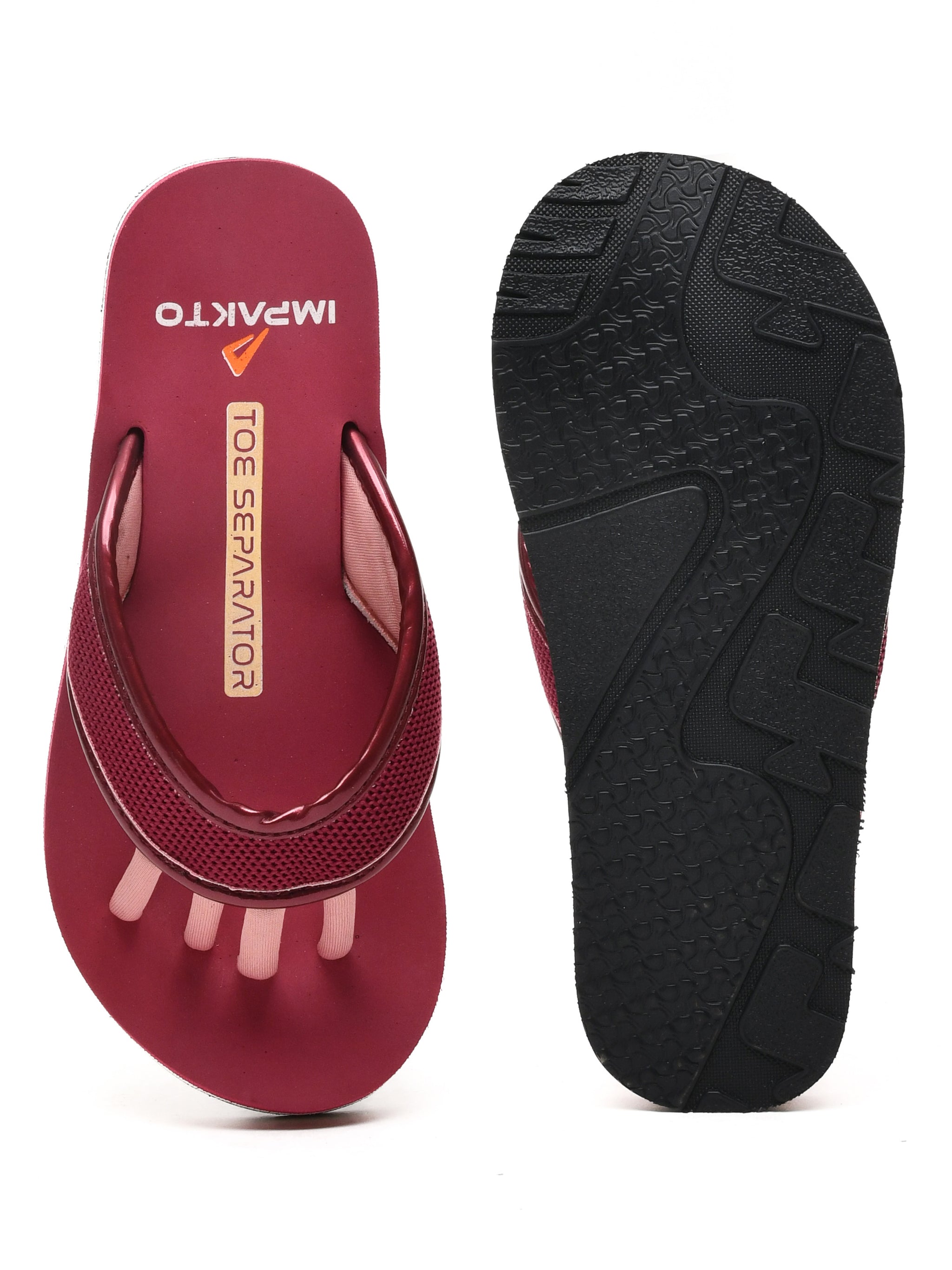 Impakto 5-Finger Toe Separator Slippers