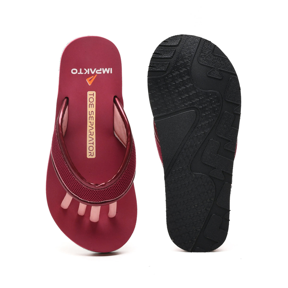 Impakto 5-Finger Toe Separator Slippers