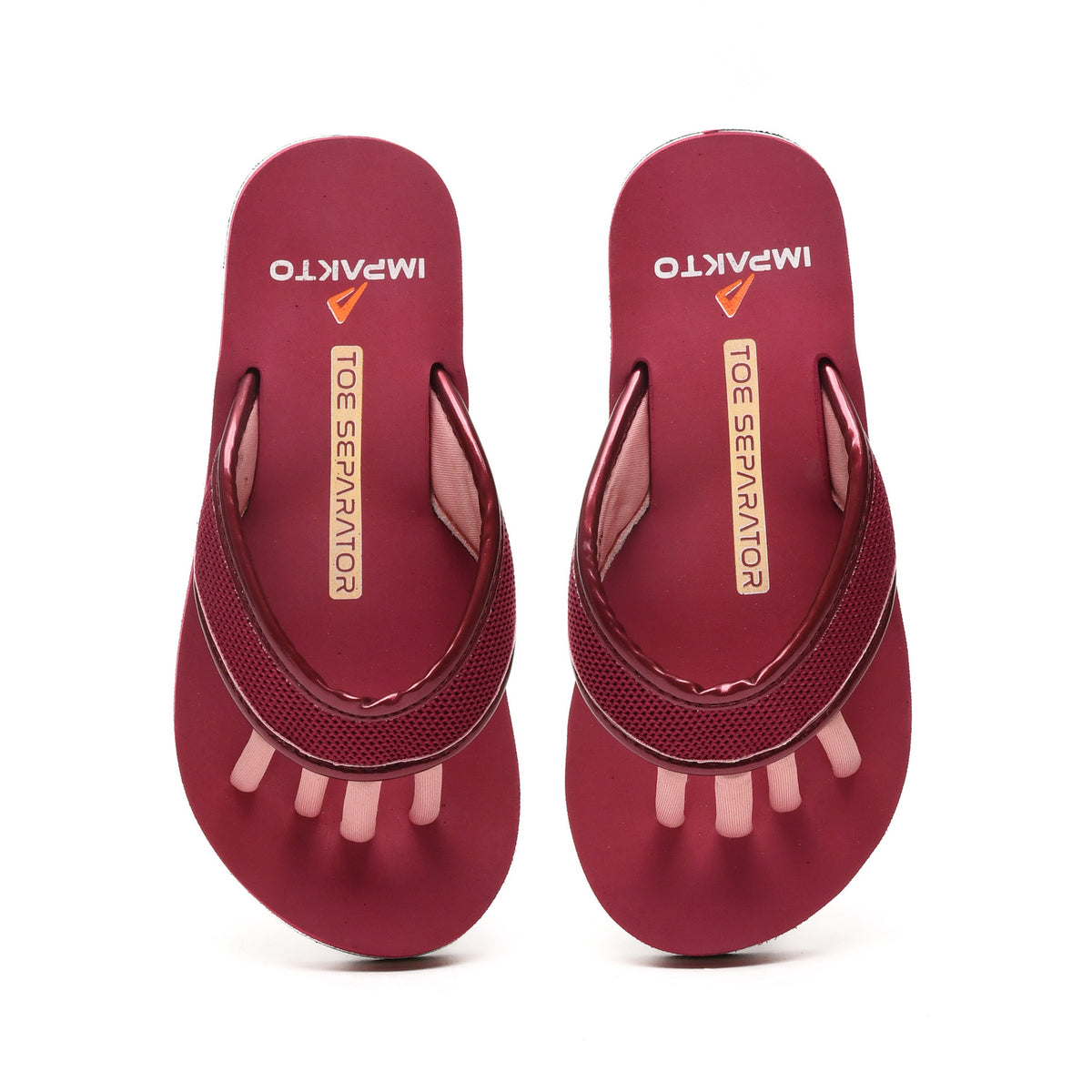 Impakto 5-Finger Toe Separator Slippers