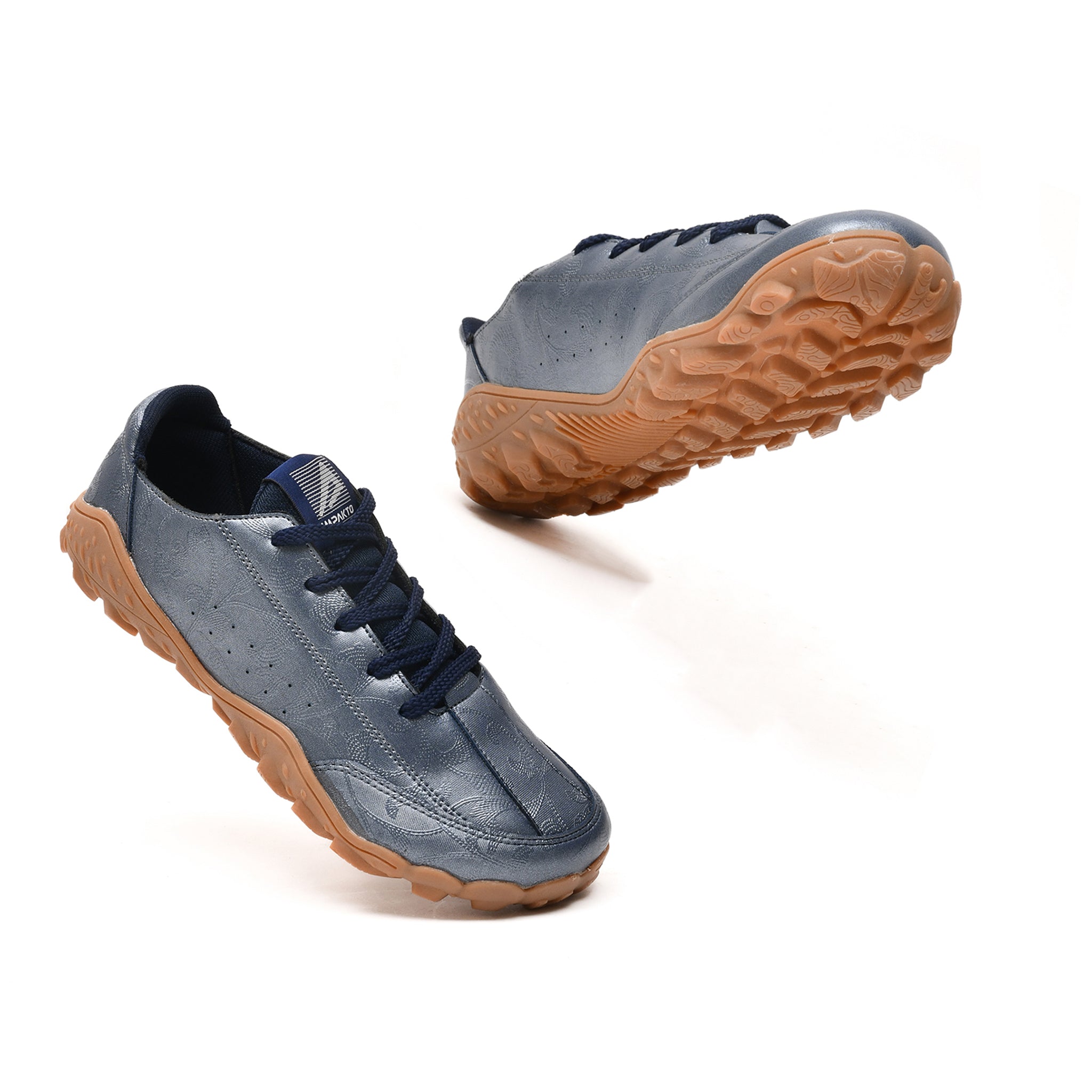 Impakto Barefoot X Garba Men's Blue Zero-Drop Barefoot Shoe - AS3400