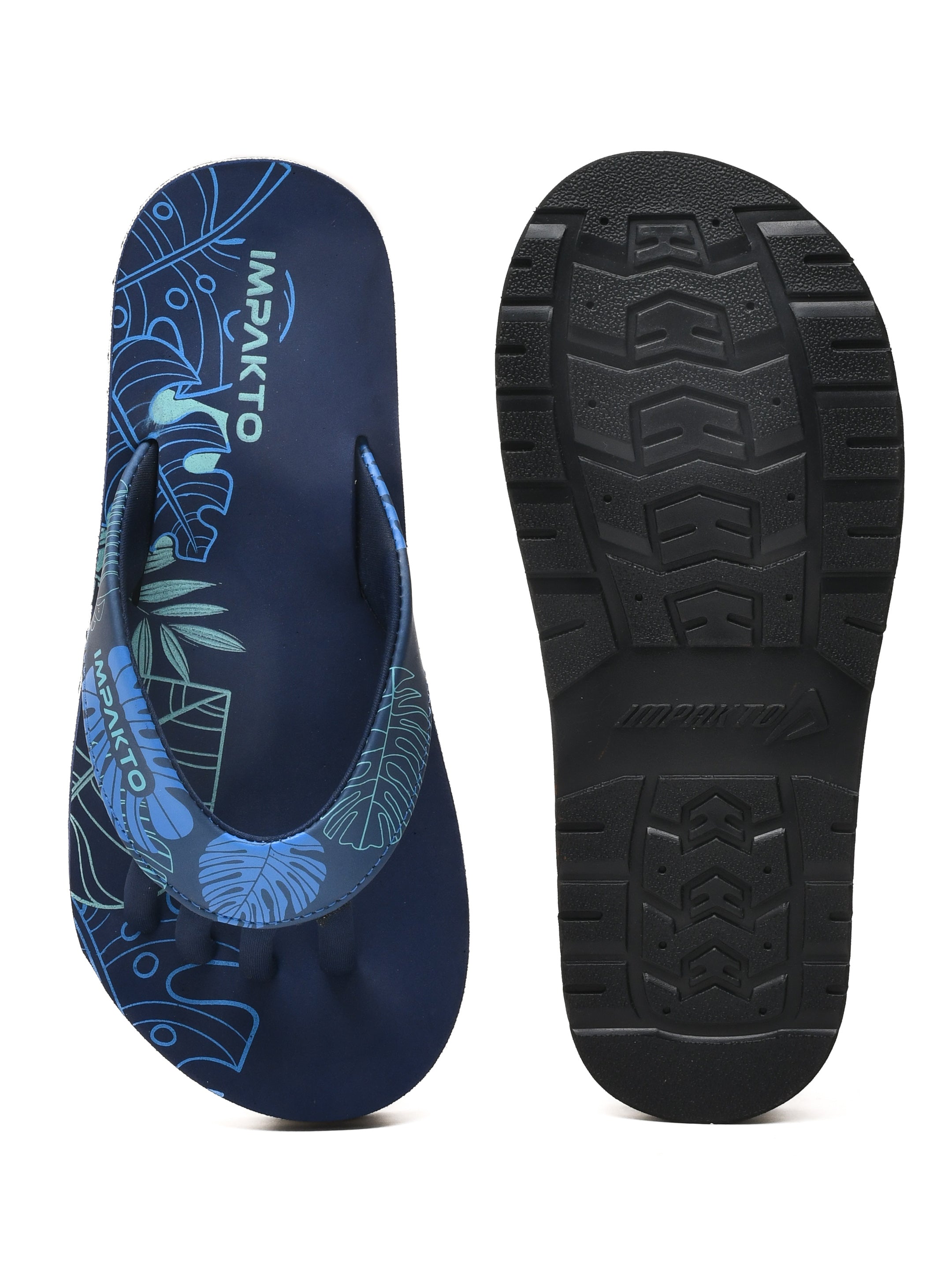 Impakto Barefoot Wide Feet Wellness Scientific 5-Finger Comfort Slipper for Men – Durable Outdoor & Indoor Wear -BM3023