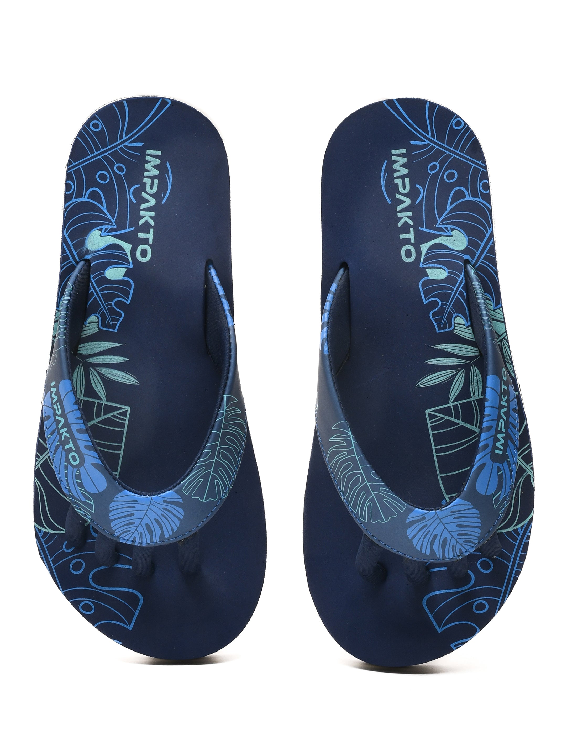 Impakto Barefoot Wide Feet Wellness Scientific 5-Finger Comfort Slipper for Men – Durable Outdoor & Indoor Wear -BM3023