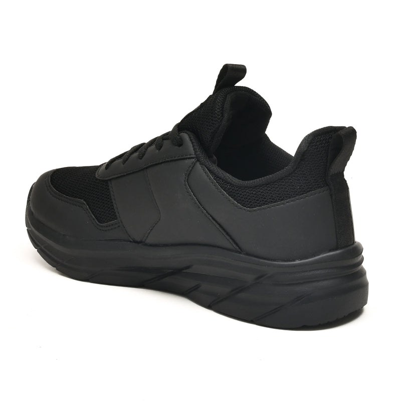 Impakto Women's  AllDay Black Waterproof School Shoes