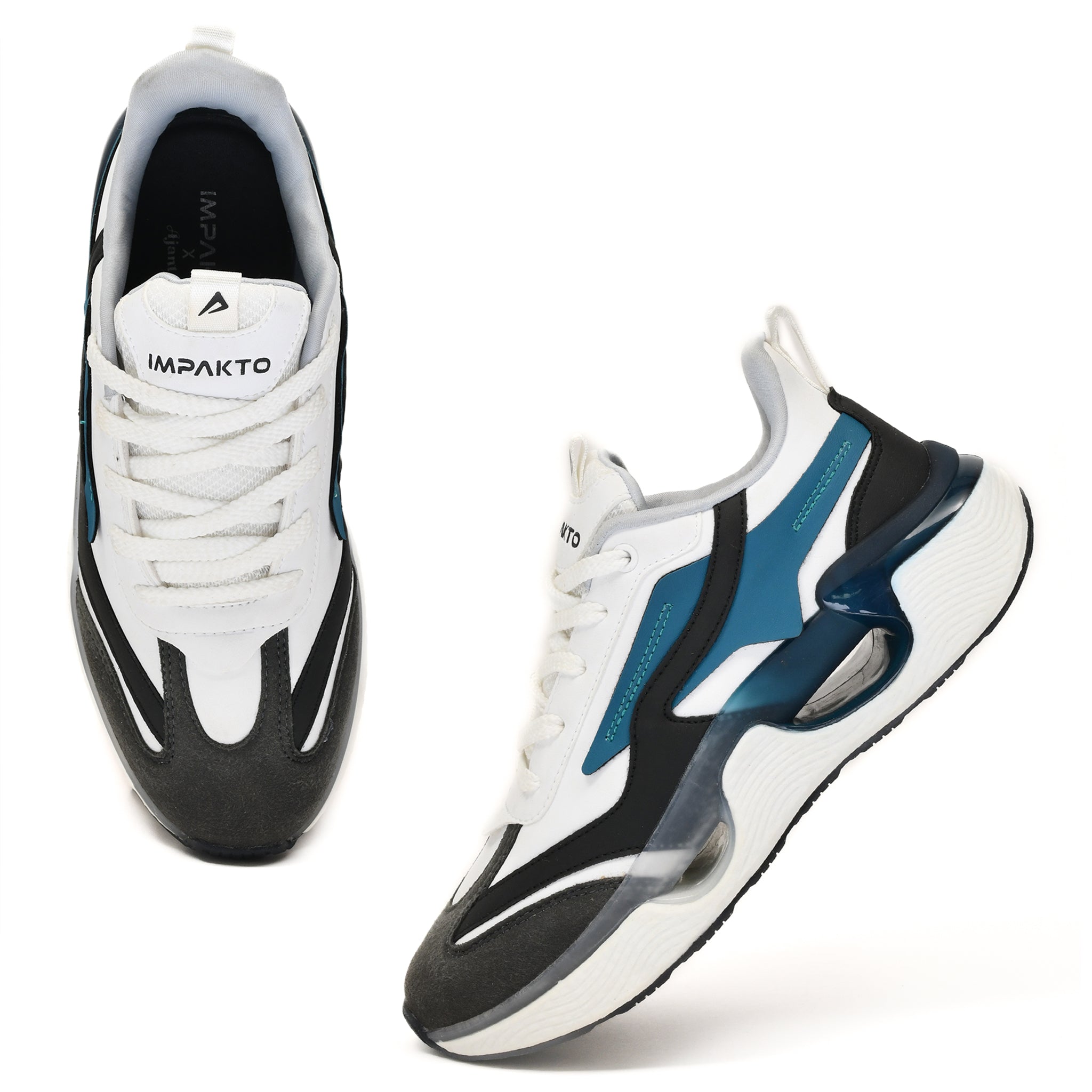 Impakto AeroStride Men's White Running Shoe AS3256