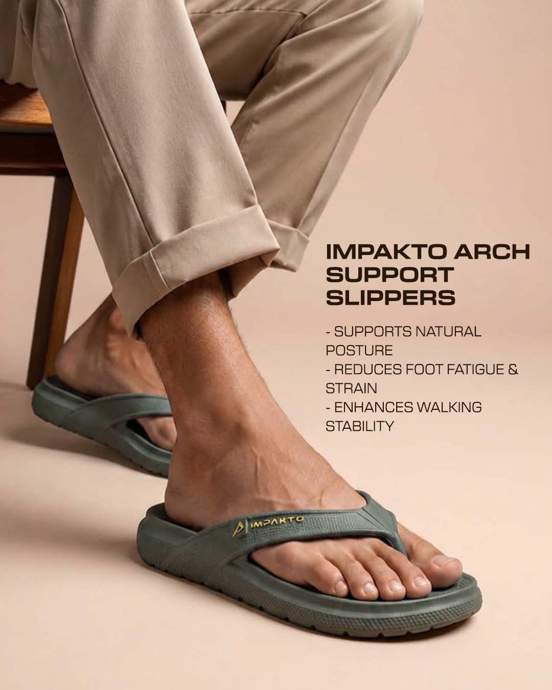 Impakto Arch Support Flip Flops