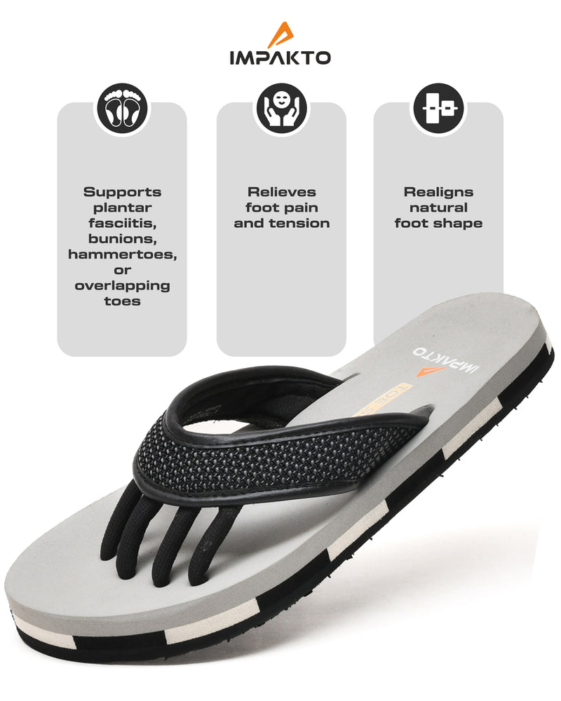 Impakto 5-Finger Toe Separator Slippers
