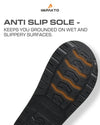 Impakto TRIBE 5-Finger Toe Separator Slippers - Brown