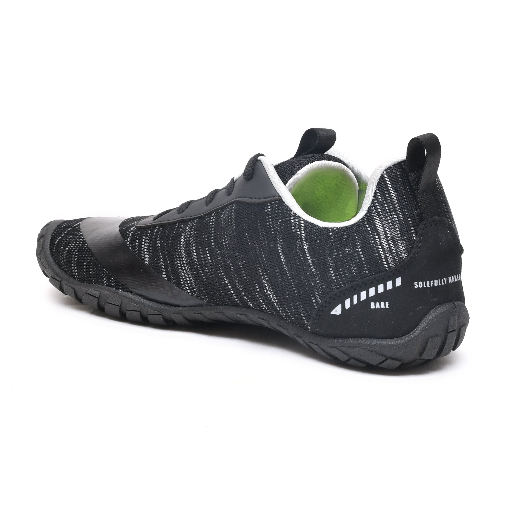 Impakto Barefoot Rooted Men's Black Gym Shoes