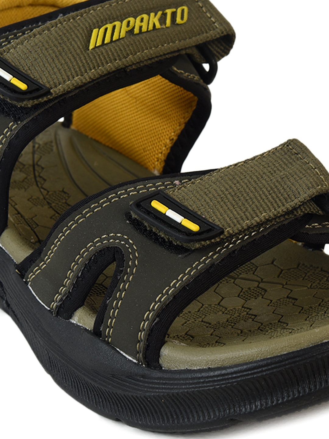 Impakto  Men's  Olive Sports Sandals