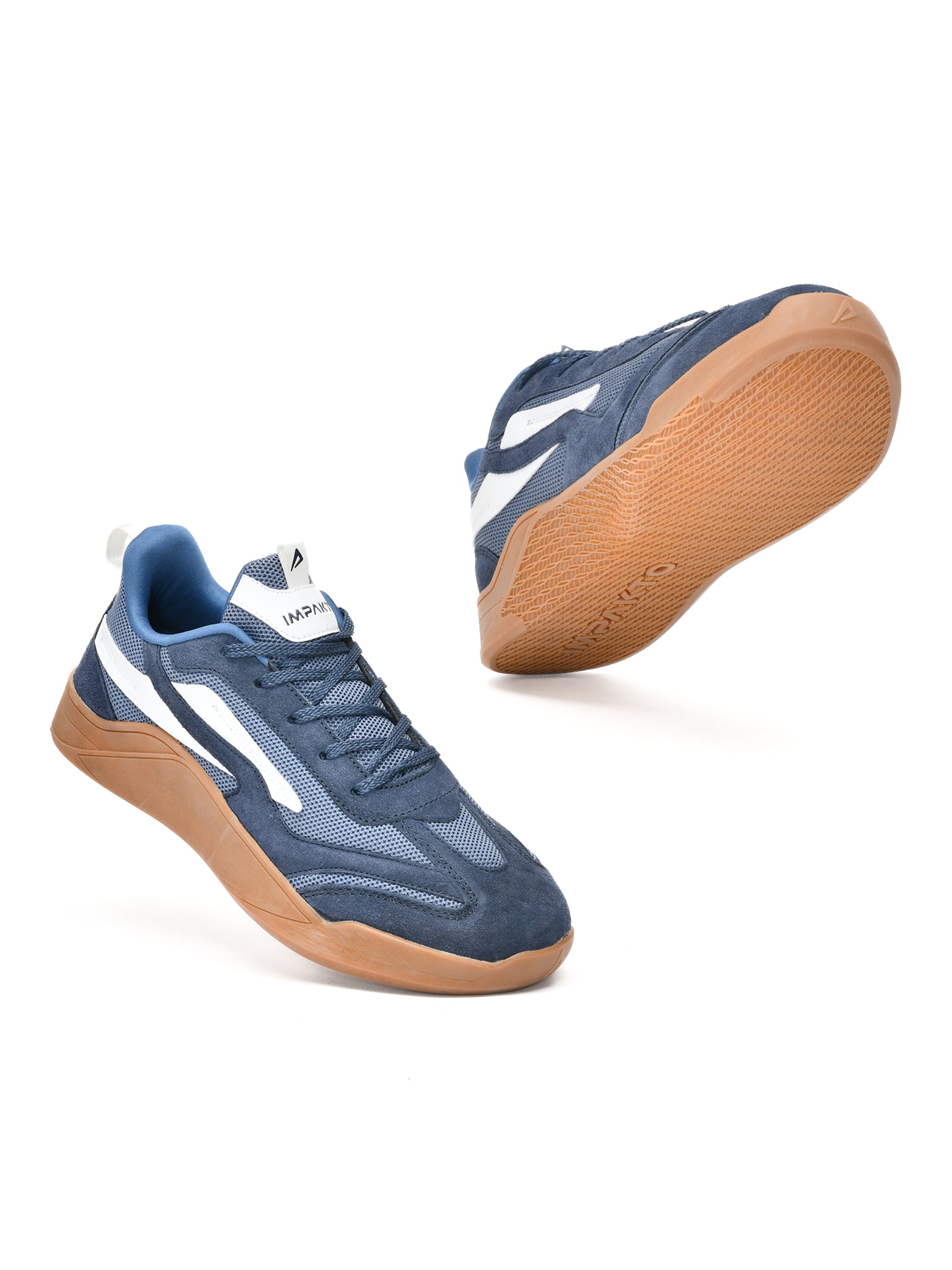 Impakto Para X Court Sneakers, Padded Insole, Non Marking Rubber Sole for Court Games