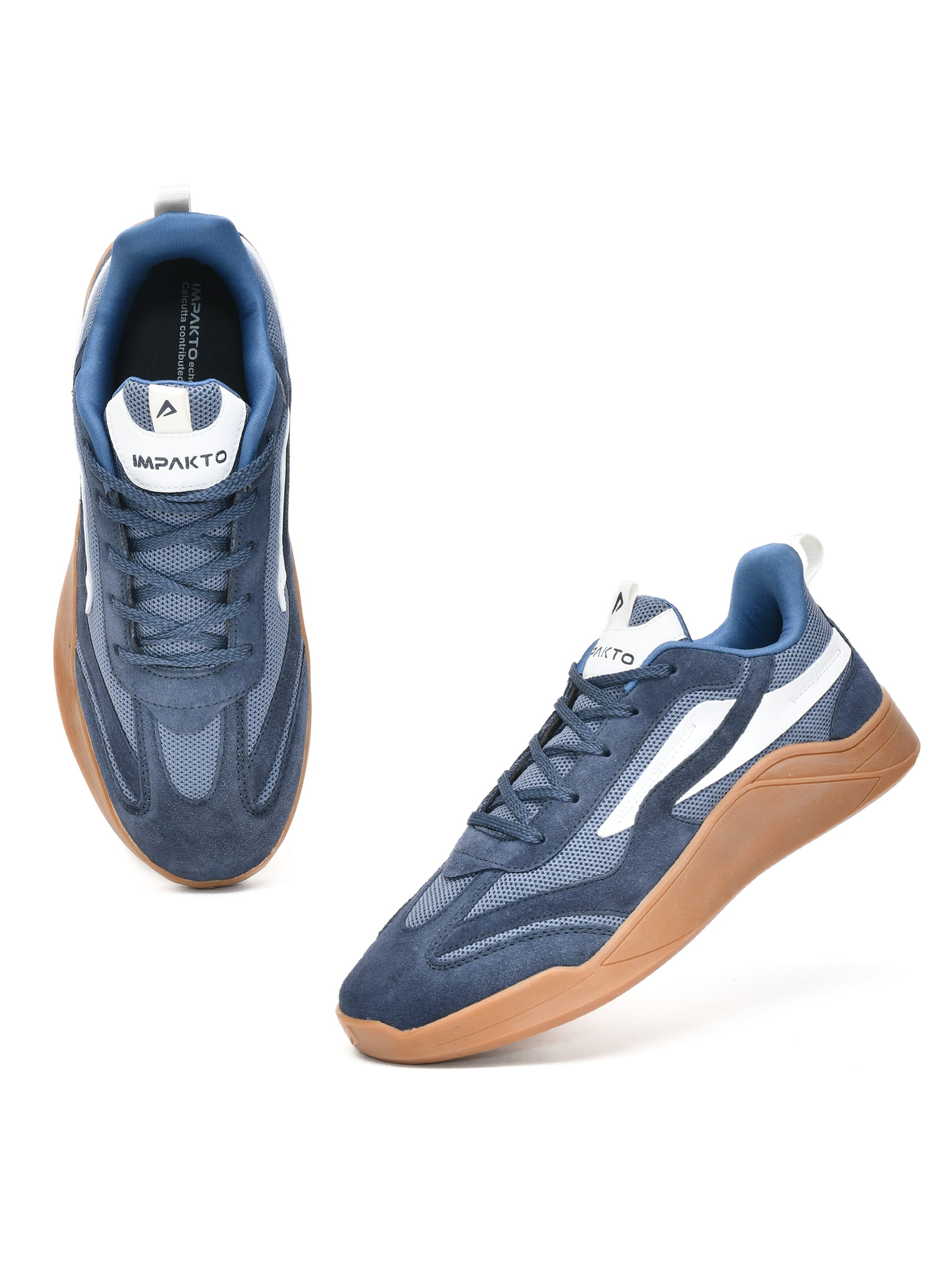 Impakto Para X Court Sneakers, Padded Insole, Non Marking Rubber Sole for Court Games