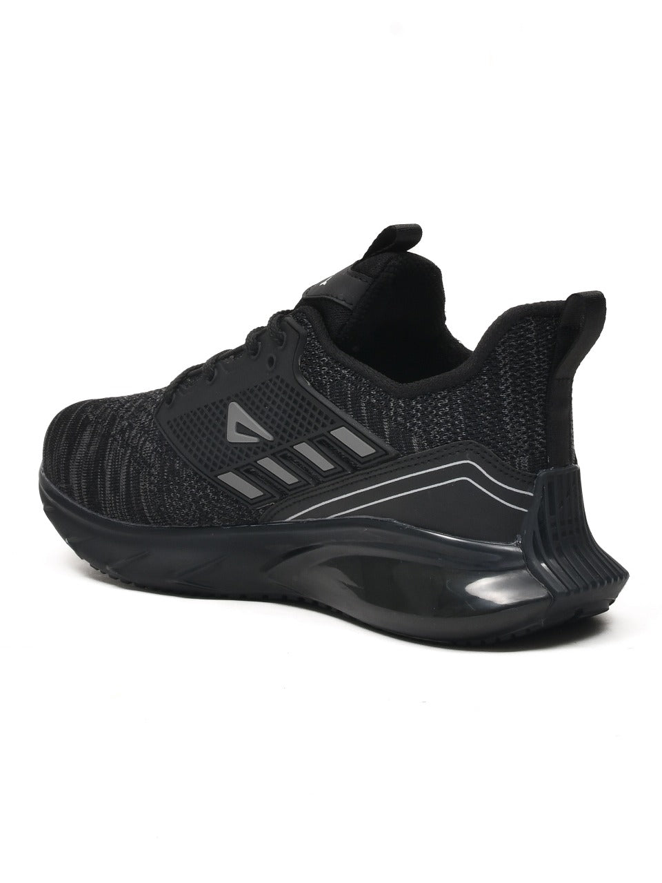 Impakto Gravity Men's Black Running Shoes-AS3066