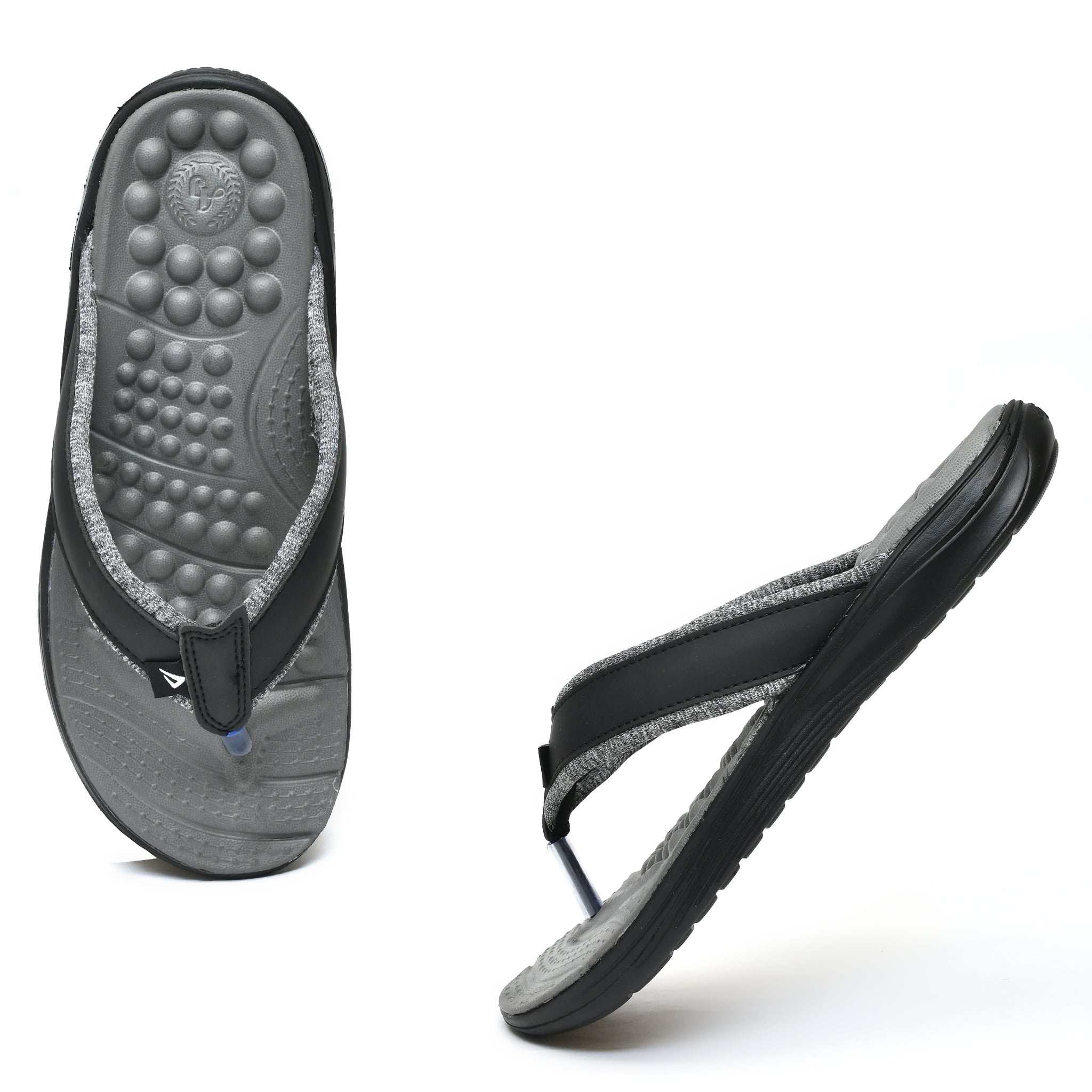 Impakto Men Grey Flip Flop FT3042