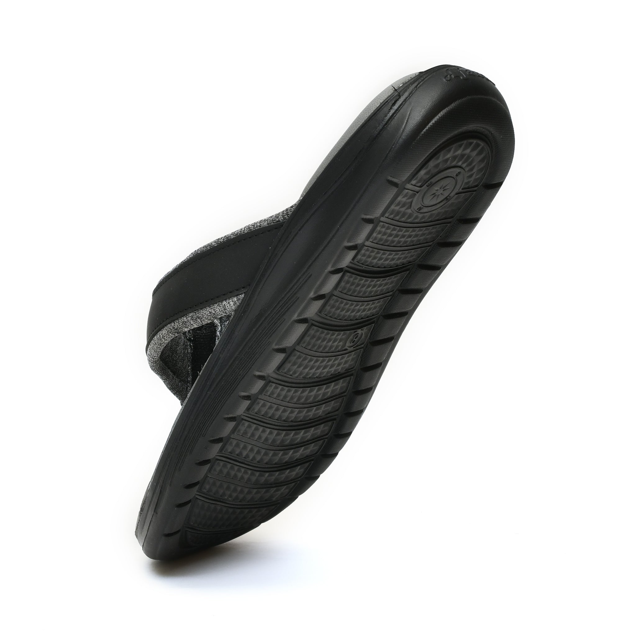 Impakto Men Grey Flip Flop FT3042