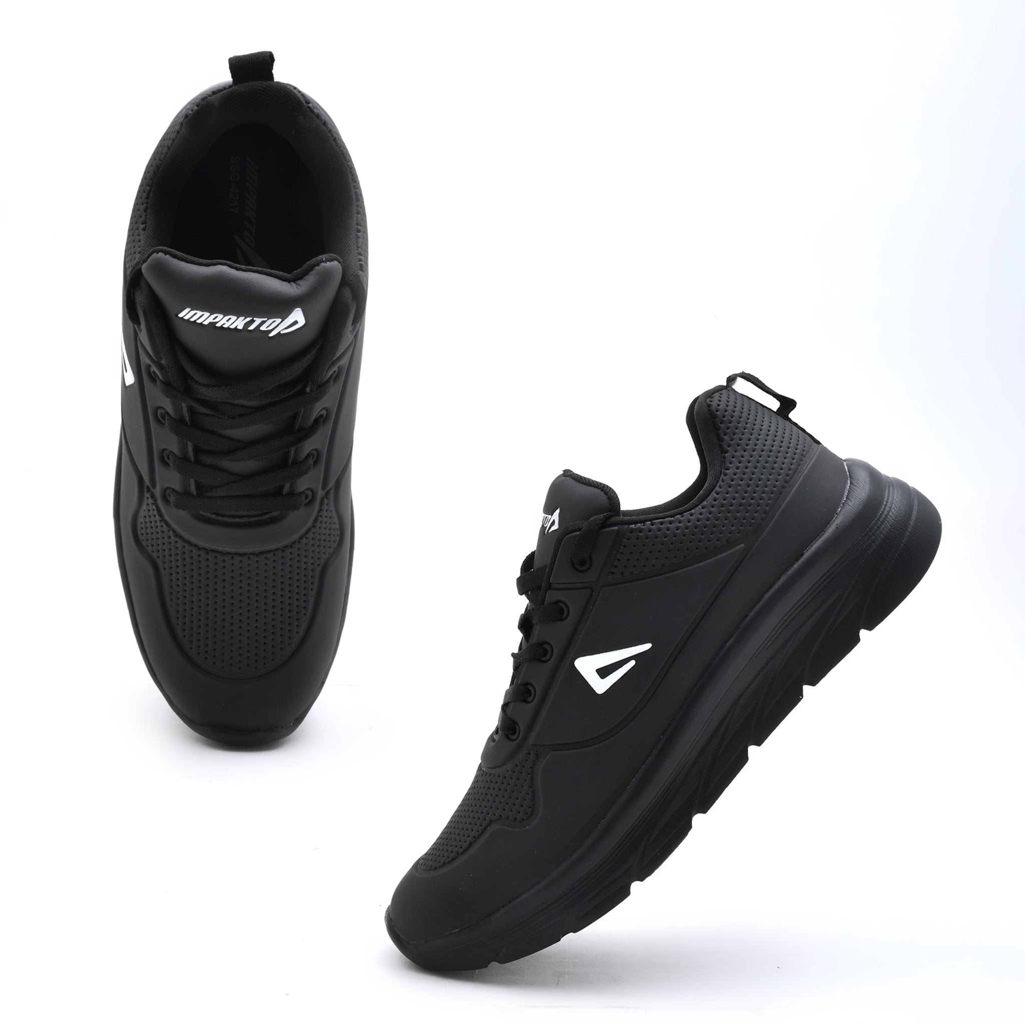 Impakto  Disruptor  Men's  Black Walking Shoes