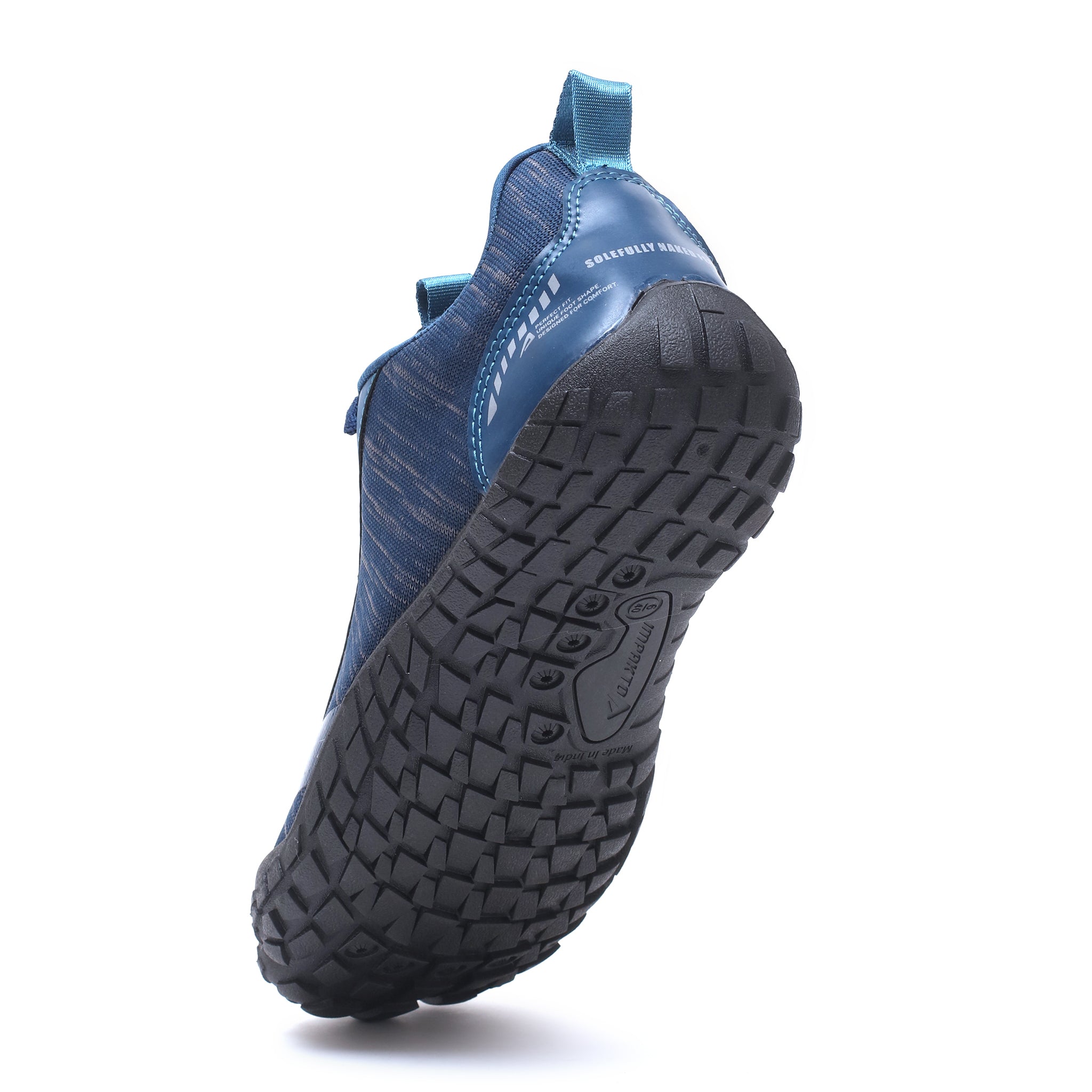 Impakto Barefoot Rooted Men Blue Gym Shoes AS3207