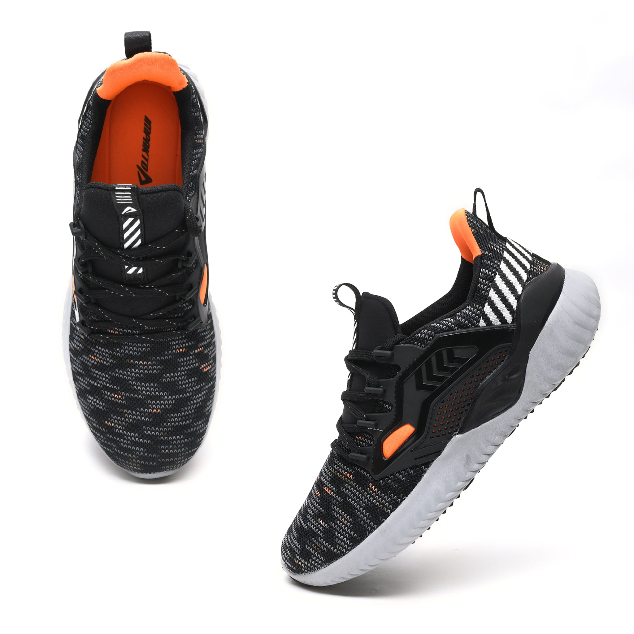 Impakto Radiant Run Men's Black Running Shoes