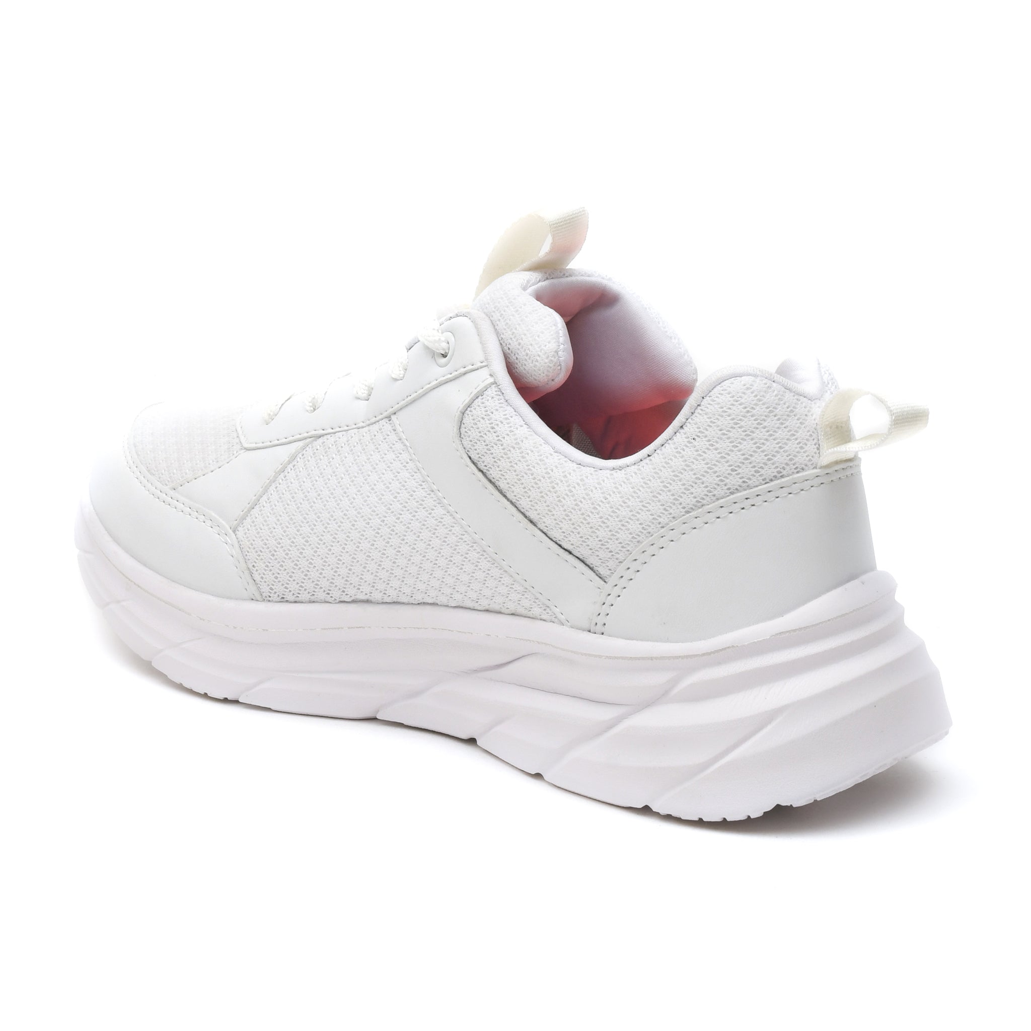 Impakto Urbanite Men's White Running Shoes