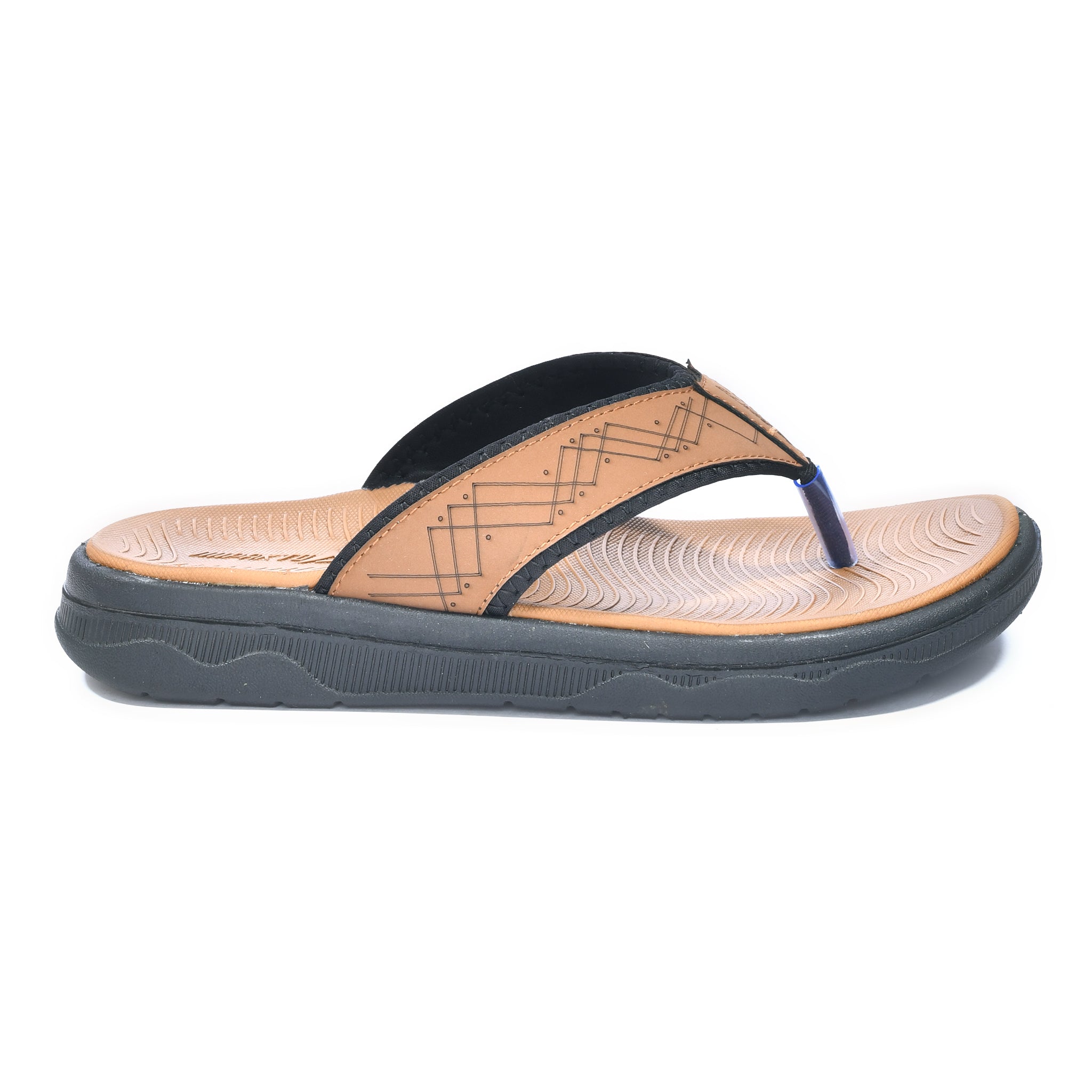 Impakto PediPlush Men Tan Slipper