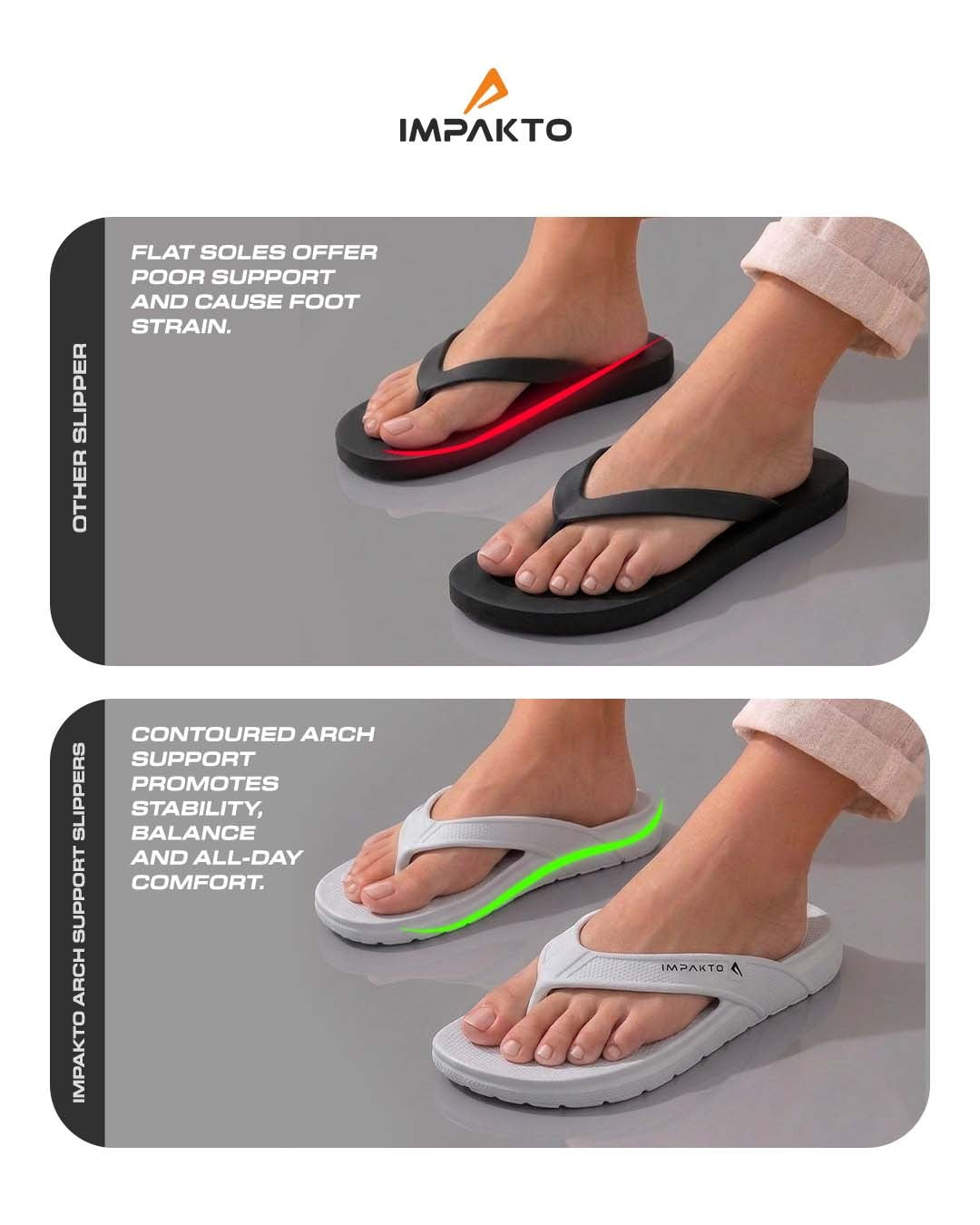 Impakto Arch Support Flip Flops