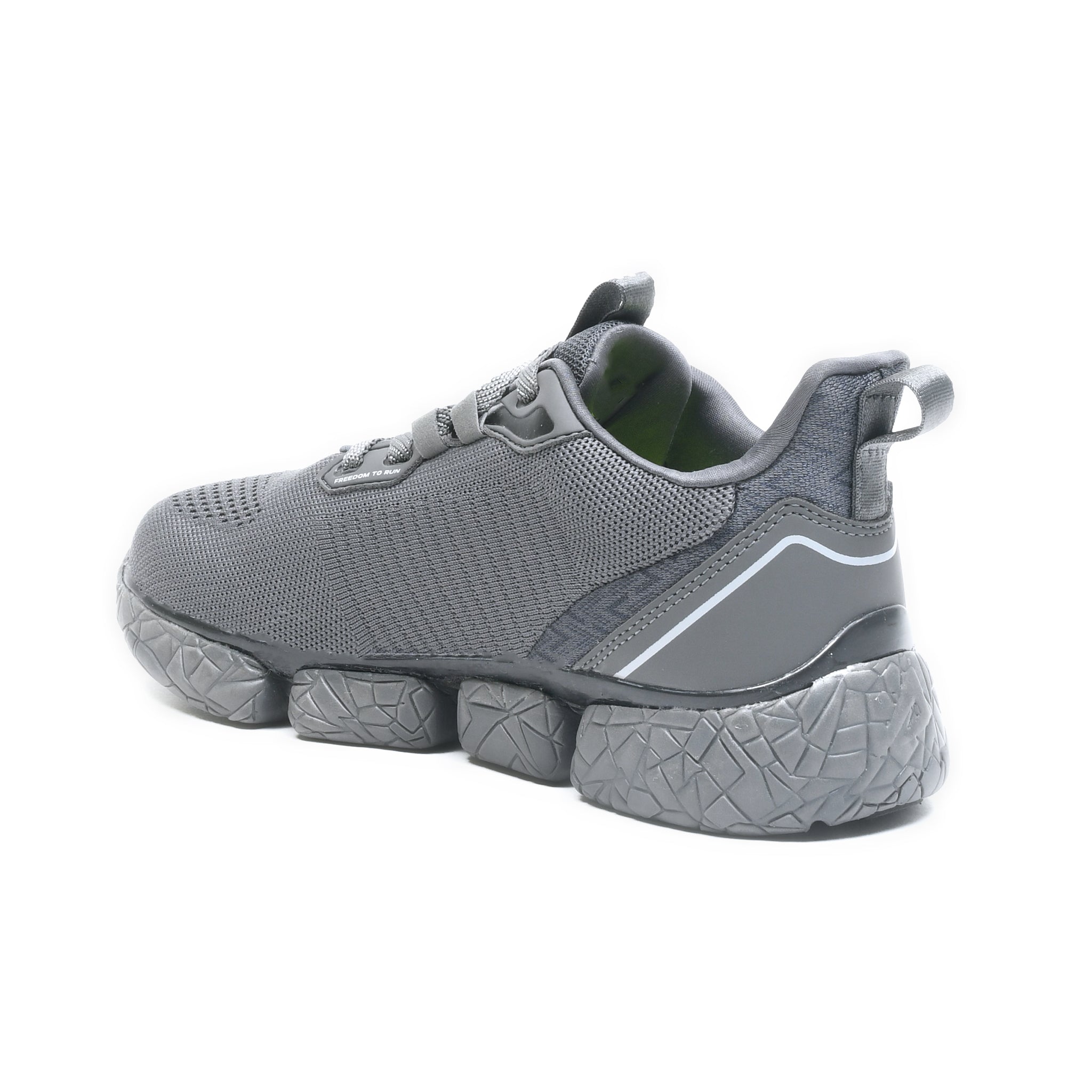 Impakto Phoenix Men's Grey Running Shoes