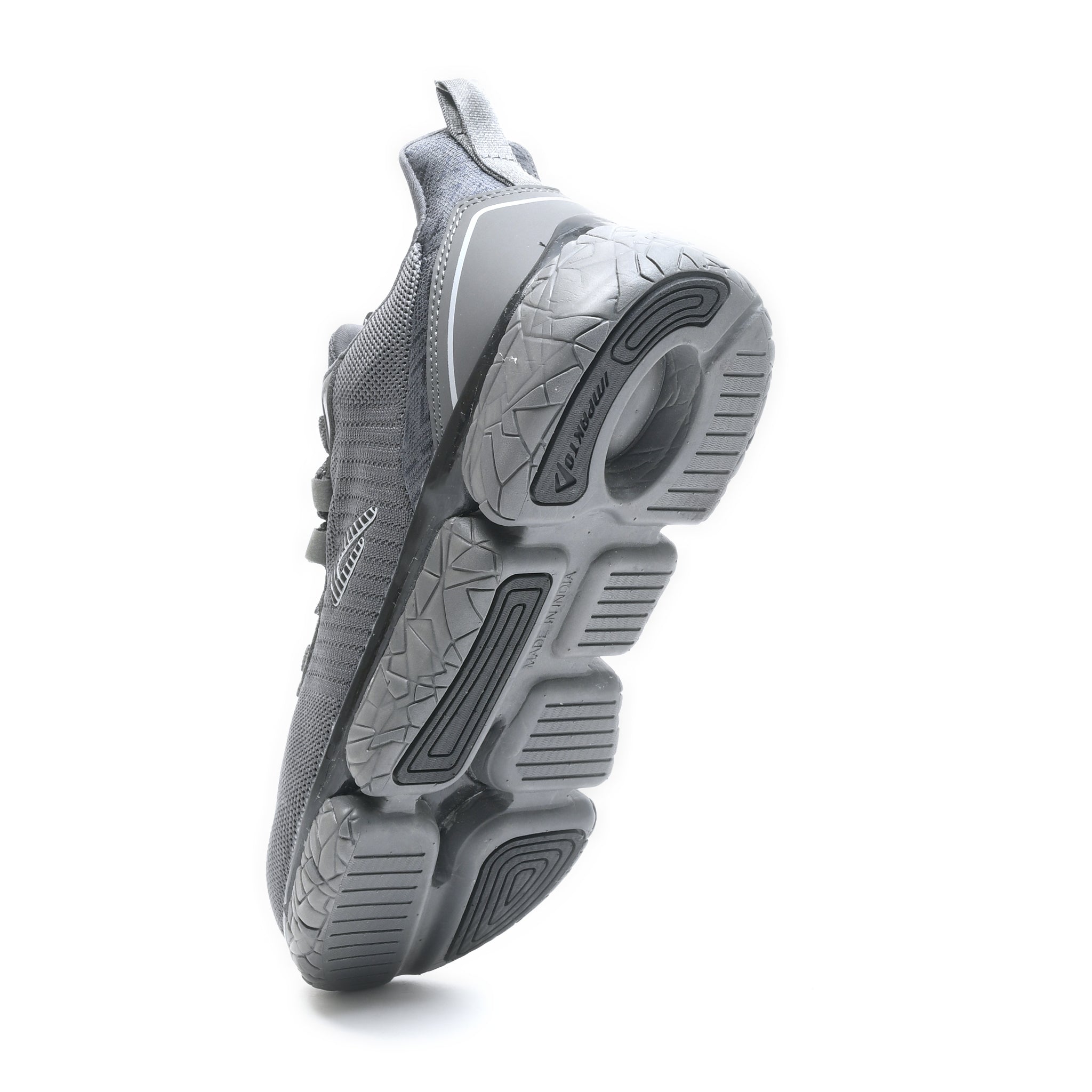 Impakto Phoenix Men's Grey Running Shoes