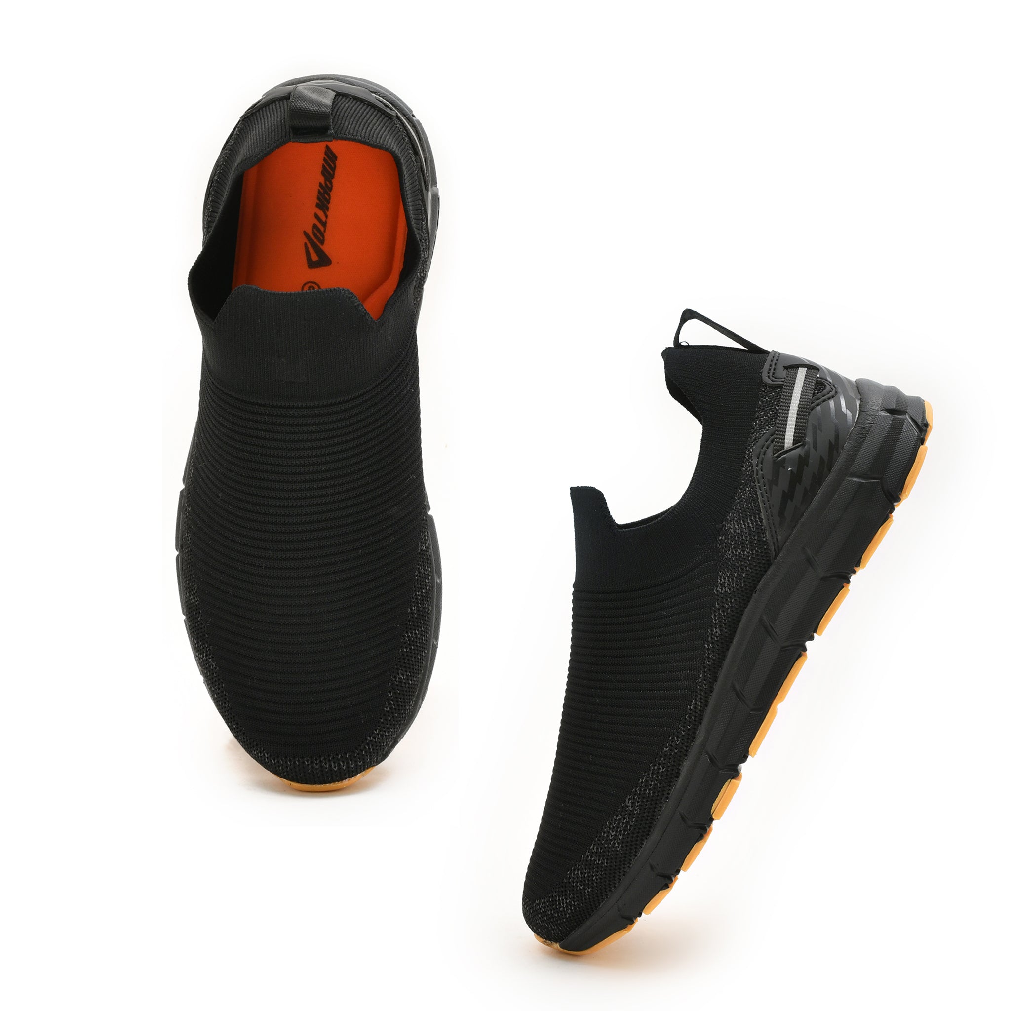 Impakto  Urban Edge  Men's  Black Walking Shoes